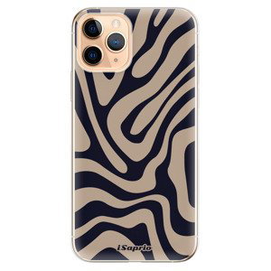 Odolné silikonové pouzdro iSaprio - Zebra Black - iPhone 11 Pro