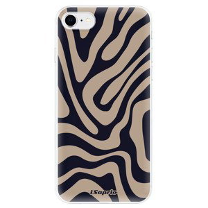 Odolné silikonové pouzdro iSaprio - Zebra Black - iPhone SE 2020
