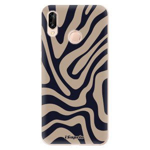 Odolné silikonové pouzdro iSaprio - Zebra Black - Huawei P20 Lite