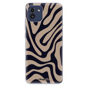 Odolné silikonové pouzdro iSaprio - Zebra Black - Samsung Galaxy A03