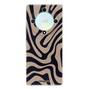 Odolné silikonové pouzdro iSaprio - Zebra Black - Honor Magic5 Lite 5G