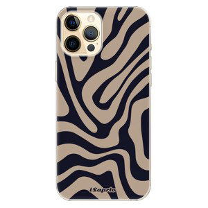 Odolné silikonové pouzdro iSaprio - Zebra Black - iPhone 12 Pro Max