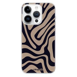 Odolné silikonové pouzdro iSaprio - Zebra Black - iPhone 15 Pro