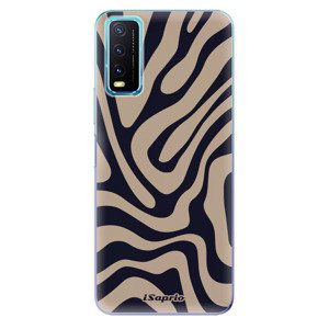 Odolné silikonové pouzdro iSaprio - Zebra Black - Vivo Y20s