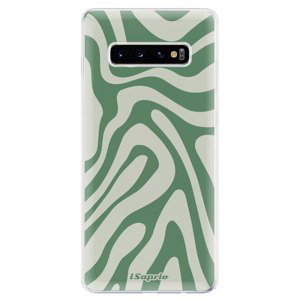 Odolné silikonové pouzdro iSaprio - Zebra Green - Samsung Galaxy S10+