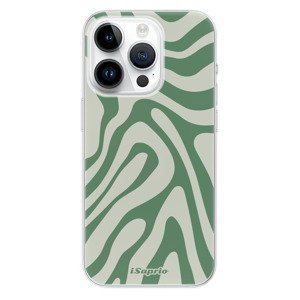 Odolné silikonové pouzdro iSaprio - Zebra Green - iPhone 15 Pro