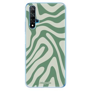 Odolné silikonové pouzdro iSaprio - Zebra Green - Huawei Nova 5T