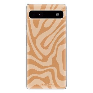 Odolné silikonové pouzdro iSaprio - Zebra Orange - Google Pixel 6a 5G