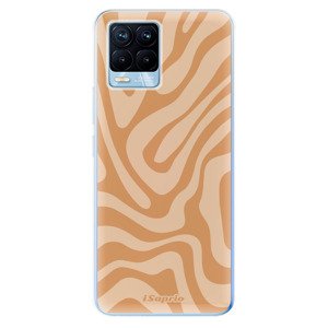 Odolné silikonové pouzdro iSaprio - Zebra Orange - Realme 8 / 8 Pro