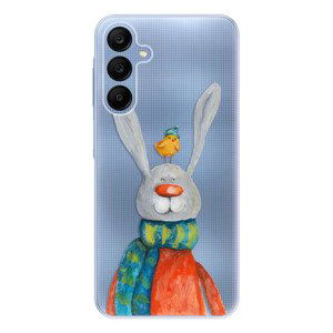 Odolné silikonové pouzdro iSaprio - Rabbit And Bird - Samsung Galaxy A25 5G