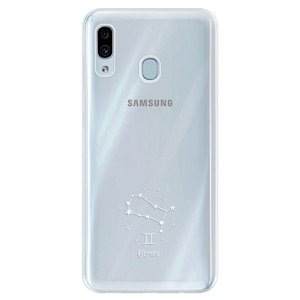 Silikonové pouzdro iSaprio - čiré - Blíženci - Samsung Galaxy A30