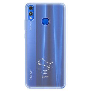 Silikonové pouzdro iSaprio - čiré - Blíženci - Huawei Honor 8X