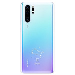 Odolné silikonové pouzdro iSaprio - čiré - Blíženci - Huawei P30 Pro