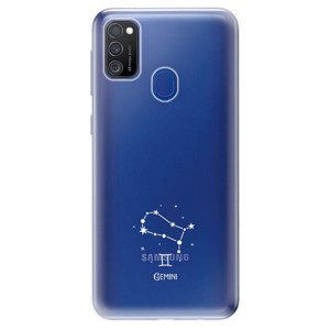 Odolné silikonové pouzdro iSaprio - čiré - Blíženci - Samsung Galaxy M21