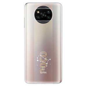 Odolné silikonové pouzdro iSaprio - čiré - Blíženci - Xiaomi Poco X3 Pro / X3 NFC