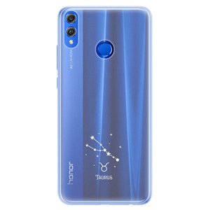 Silikonové pouzdro iSaprio - čiré - Býk - Huawei Honor 8X