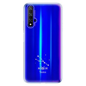 Odolné silikonové pouzdro iSaprio - čiré - Býk - Huawei Honor 20