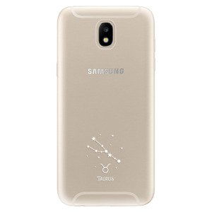Odolné silikonové pouzdro iSaprio - čiré - Býk - Samsung Galaxy J5 2017