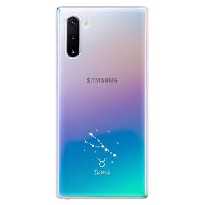 Odolné silikonové pouzdro iSaprio - čiré - Býk - Samsung Galaxy Note 10