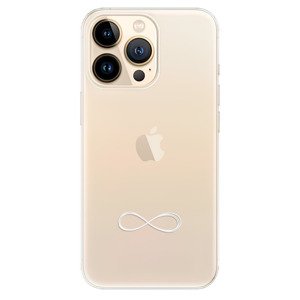 Odolné silikonové pouzdro iSaprio - čiré - Infinity - iPhone 13 Pro Max