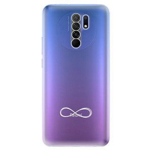 Odolné silikonové pouzdro iSaprio - čiré - Infinity - Xiaomi Redmi 9