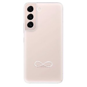 Odolné silikonové pouzdro iSaprio - čiré - Infinity - Samsung Galaxy S22+ 5G