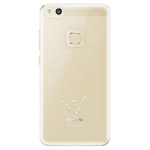 Odolné silikonové pouzdro iSaprio - čiré - Kozoroh - Huawei P10 Lite