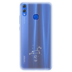 Silikonové pouzdro iSaprio - čiré - Lev - Huawei Honor 8X