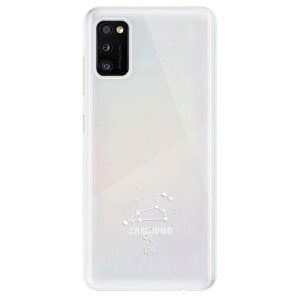 Odolné silikonové pouzdro iSaprio - čiré - Lev - Samsung Galaxy A41