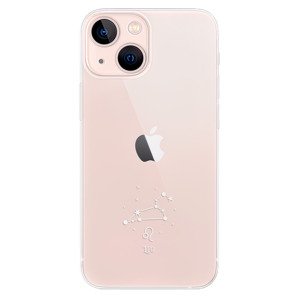 Odolné silikonové pouzdro iSaprio - čiré - Lev - iPhone 13 mini