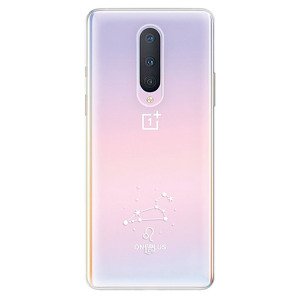 Odolné silikonové pouzdro iSaprio - čiré - Lev - OnePlus 8