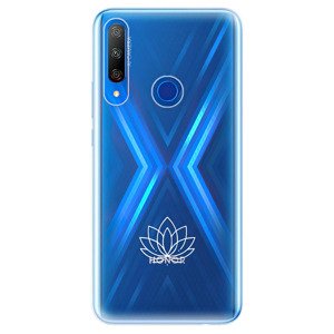 Odolné silikonové pouzdro iSaprio - čiré - Lotos - Huawei Honor 9X