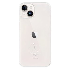 Odolné silikonové pouzdro iSaprio - čiré - Rak - iPhone 15