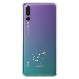 Odolné silikonové pouzdro iSaprio - čiré - Štír - Huawei P20 Pro