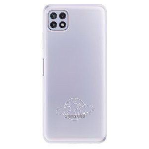 Odolné silikonové pouzdro iSaprio - čiré - Travel - Samsung Galaxy A22 5G