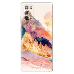 Odolné silikonové pouzdro iSaprio - Abstract Mountains - Samsung Galaxy Note 20