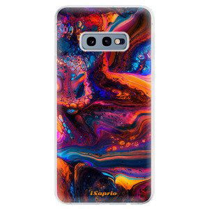 Odolné silikonové pouzdro iSaprio - Abstract Paint 02 - Samsung Galaxy S10e
