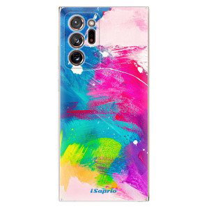 Odolné silikonové pouzdro iSaprio - Abstract Paint 03 - Samsung Galaxy Note 20 Ultra