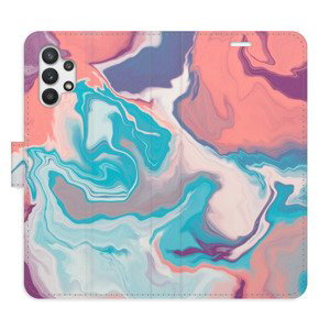 Flipové pouzdro iSaprio - Abstract Paint 06 - Samsung Galaxy A32