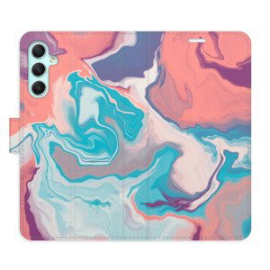 Flipové pouzdro iSaprio - Abstract Paint 06 - Samsung Galaxy A34 5G