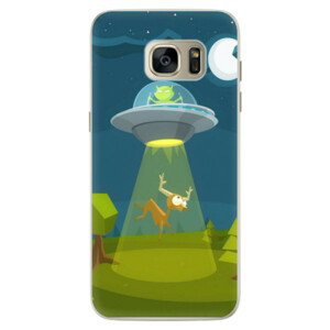 Silikonové pouzdro iSaprio - Alien 01 - Samsung Galaxy S7