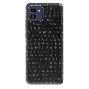 Odolné silikonové pouzdro iSaprio - Ampersand 01 - Samsung Galaxy A03