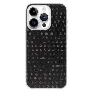 Odolné silikonové pouzdro iSaprio - Ampersand 01 - iPhone 15 Pro