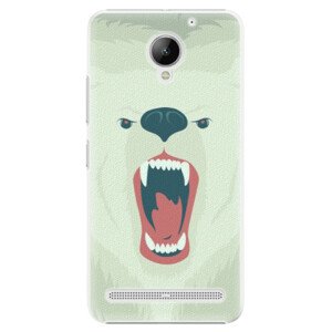 Plastové pouzdro iSaprio - Angry Bear - Lenovo C2