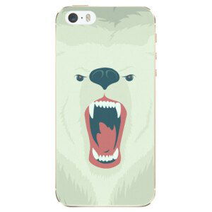 Odolné silikonové pouzdro iSaprio - Angry Bear - iPhone 5/5S/SE