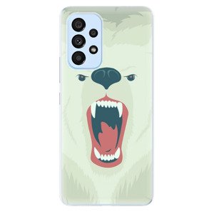 Odolné silikonové pouzdro iSaprio - Angry Bear - Samsung Galaxy A73 5G