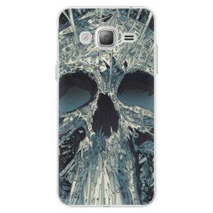 Plastové pouzdro iSaprio - Abstract Skull - Samsung Galaxy J3