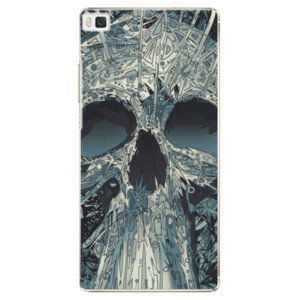 Plastové pouzdro iSaprio - Abstract Skull - Huawei Ascend P8