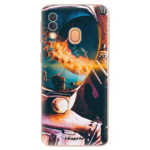 Odolné silikonové pouzdro iSaprio - Astronaut 01 - Samsung Galaxy A40