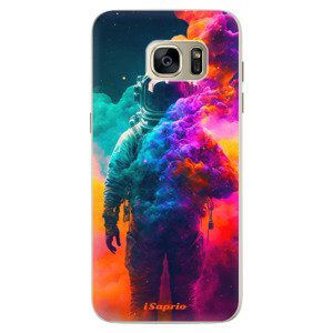 Silikonové pouzdro iSaprio - Astronaut in Colors - Samsung Galaxy S7 Edge